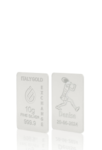 Lingou de Argint Pur sport tenis 10 g. - Idee Cadou Sport - IGE Gold