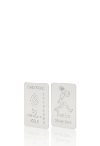 Lingou de Argint Pur sport tenis 5 g. - Idee Cadou Sport - IGE Gold