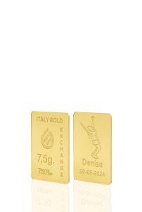 Lingou de Aur sport tenis 18 K de 7,5 g. - Idee Cadou Sport - IGE Gold