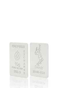 Reiner Silberbarren von 10 g - Geschenk-Ideen Sport - IGE Gold