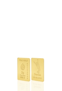 Lingou de Aur 24 K de 2 g. - Idee Cadou Sport - IGE Gold