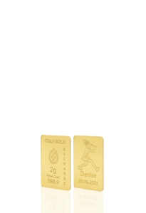 Lingou de Aur 24 K de 2 g. - Idee Cadou Sport - IGE Gold