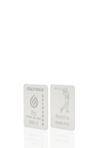 Reines Sport Silberbarren aus 5 g - Geschenk-Ideen Sport - IGE Gold
