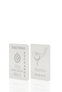 Reines Sport Silberbarren aus 10 g - Geschenk-Ideen Sport - IGE Gold