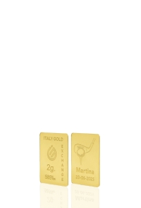 Lingote IGE 14 Kt 2 gr. - idea de regalo Sport - IGE Gold