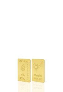 Lingote IGE 18 Kt 2 gr. - idea de regalo Sport - IGE Gold