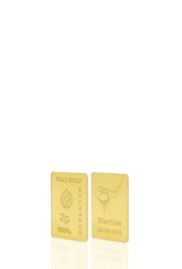 24 Karat Goldbarren von 2 g - Geschenk-Ideen Sport - IGE Gold