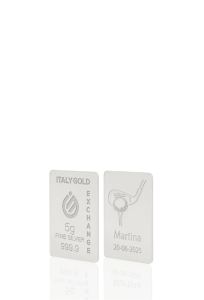 Reines Sport Silberbarren aus 5 g - Geschenk-Ideen Sport - IGE Gold