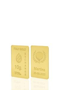 9 Karat Sport Golf Goldbarren aus 10 g - Geschenk-Ideen Sport - IGE Gold