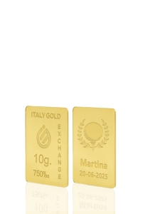 18 Karat Goldbarren von 10 g - Geschenk-Ideen Sport - IGE Gold