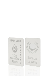 Reines Sport Silberbarren aus 10 g - Geschenk-Ideen Sport - IGE Gold