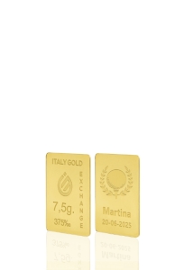 9 Karat Sport Golf Goldbarren aus 7,5 g - Geschenk-Ideen Sport - IGE Gold