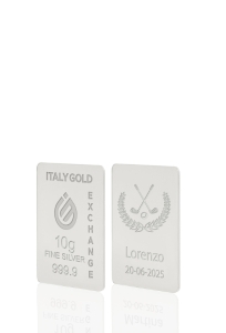 Reines Sport Silberbarren aus 10 g - Geschenk-Ideen Sport - IGE Gold