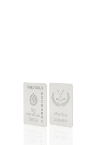 Reines Sport Silberbarren aus 5 g - Geschenk-Ideen Sport - IGE Gold