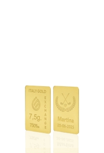 18 Karat Goldbarren von 7,5 g - Geschenk-Ideen Sport - IGE Gold