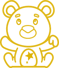 Ursuleț amulet norocos - IGE GOLD