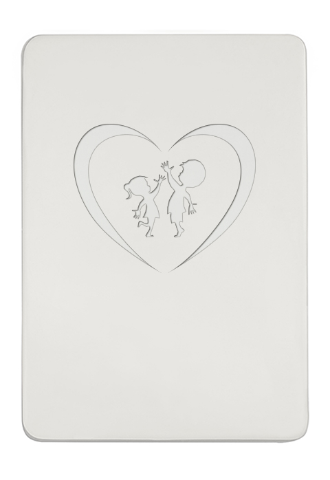 Cuore con bambini