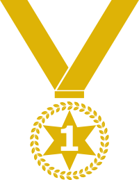 Médaille de la première place