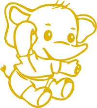 Elefantino portafortuna