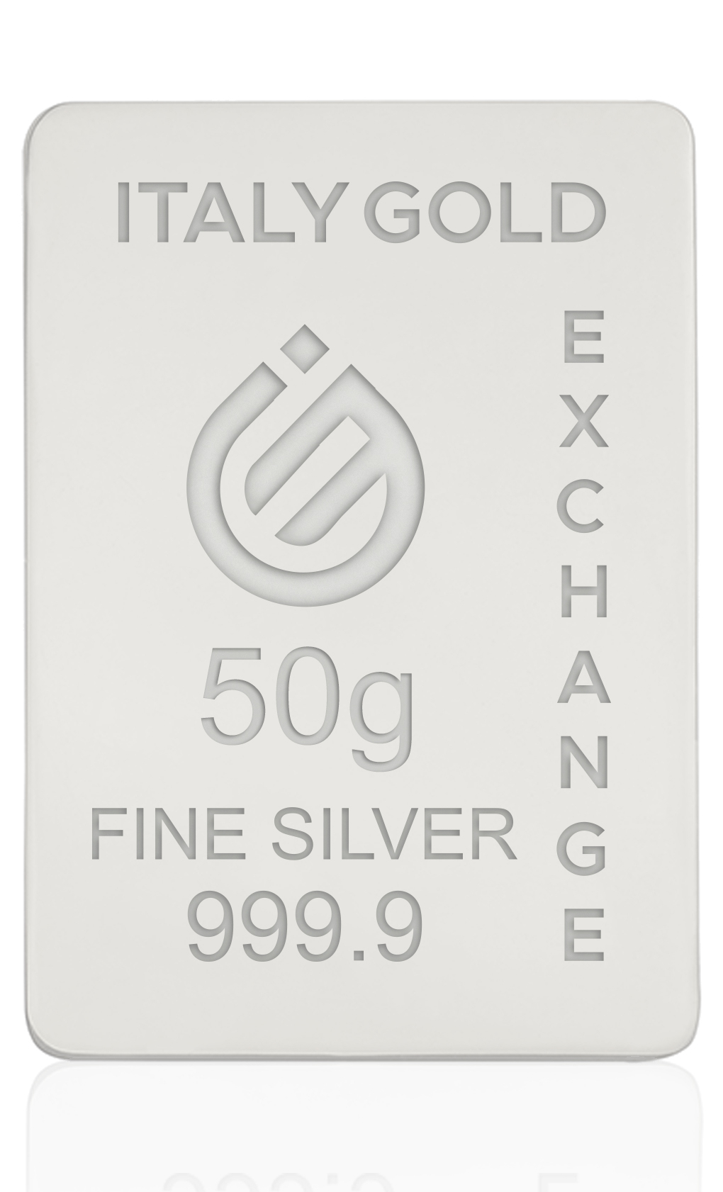 Lingotto Argento Puro  da 50 gr. - IGE Gold