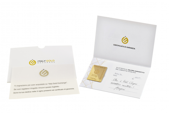 24 Karat Goldbarren von 5 g IGE GOLD