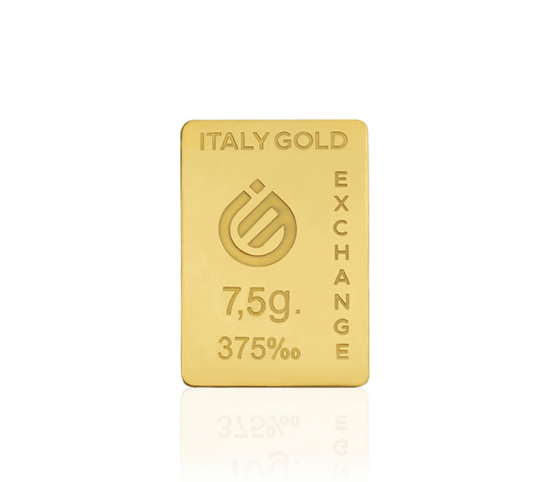 9 Karat Goldbarren von 7,5 g IGE GOLD