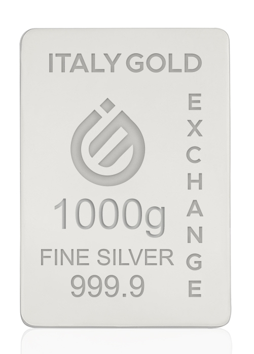 Lingotto Argento Puro  da 1000 gr. IGE GOLD