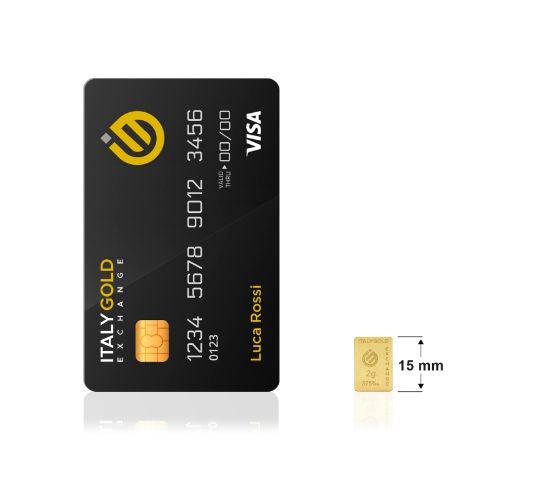 Lingou de Aur 9 K 2 g. IGE GOLD