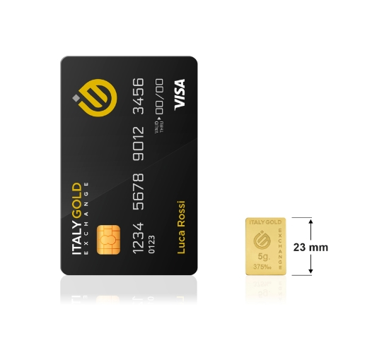 Lingou de Aur 9 K 5 g. IGE GOLD