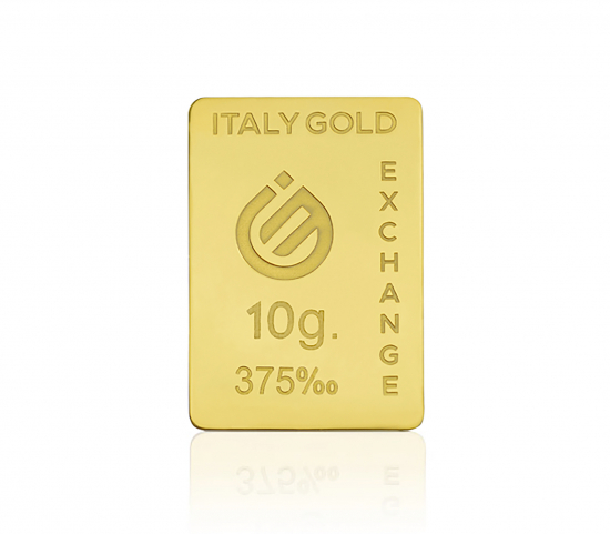 Lingotto Oro 9 Kt da 10 gr. IGE GOLD