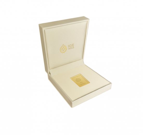 Gold ingot 9 Kt - 5 gr. IGE GOLD