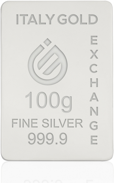 Lingot Argent Pur de 100 g. - Idée cadeau Signes du Zodiaque - IGE Gold